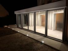 Réalisation terrasse et véranda avec LED incorporés 